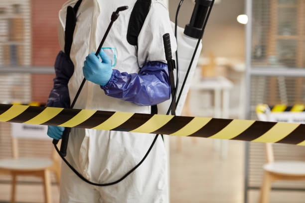 Professional Crime Scene Cleanup technician working in Fawnskin, CA